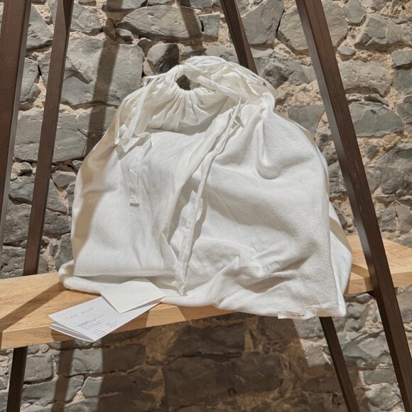 The Row Black Suede Soft Margaux 17 Bag - Picture 16 of 16